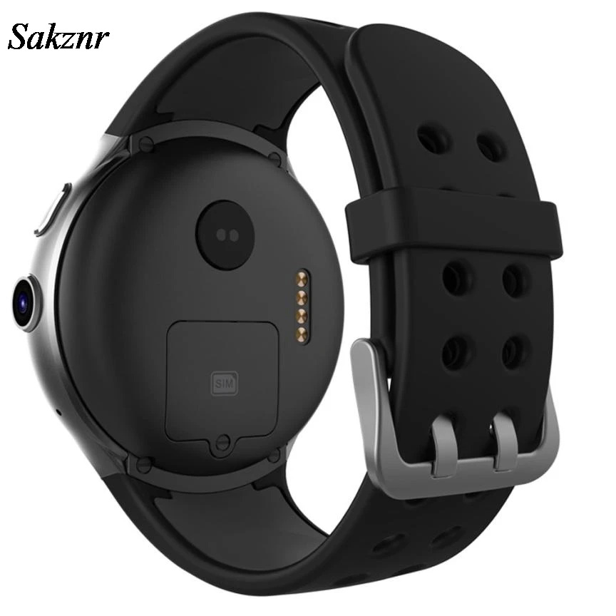 

SAKZNR Smart Watch Andrews 5.1 Pure Round Screen Heart Rate WiFi Bluetooth GPS Call Multi Languages Bluetooth Wrist Watch 2019