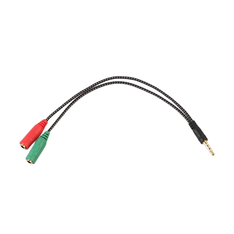 1Pcs 3 5Mm Stereo Male To 2 X 3 5Mm Female Head Headphone Adapter 1Pcs 4 0 6 5 Inch Phone Anti Shake Bracket