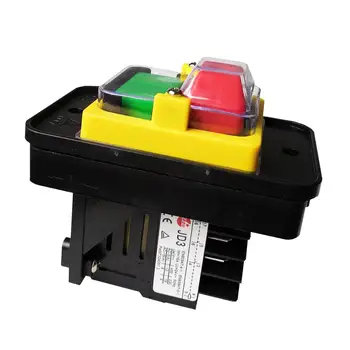 

KEDU KJD11 JD3 Waterproof Industrial Pushbutton Switches 8Pin Uc 24V Single Phase and 3 Phase Electromagnetic Push Button Switch