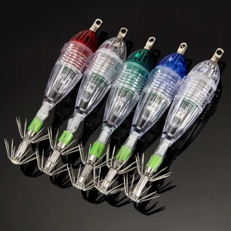 Fishing Squid Lure Light Lamp Mini Led Sea Fishing Tackle Squid