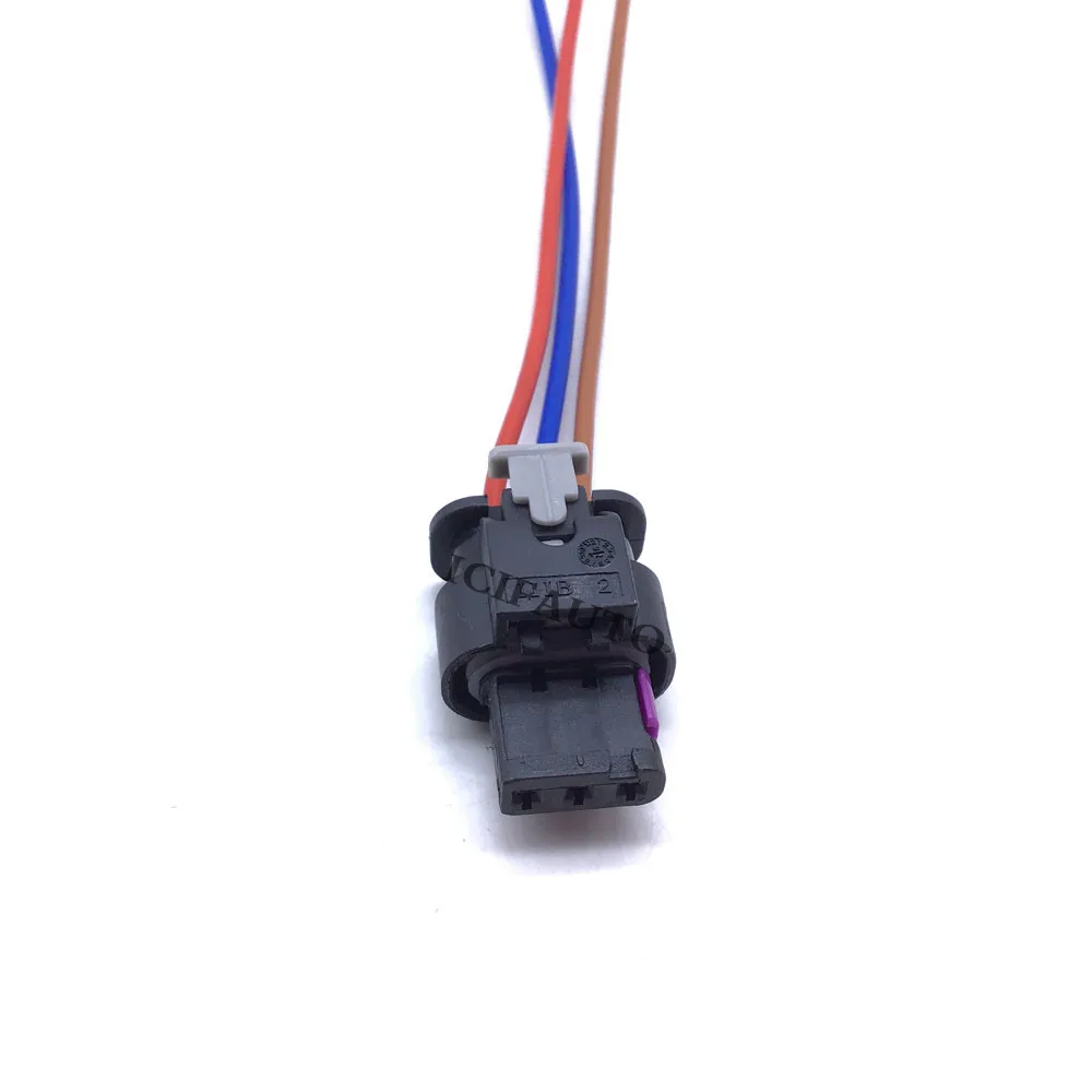 3 PIN PARKING SENSOR Plug Pigtail For Seat Skoda VW PASSAT Golf Jetta Tiguan Audi Volvo S60 V60 XC60 XC90 4F0973703