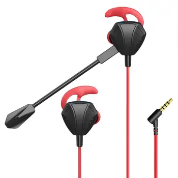 

G19 Universal 3.5mm Plug Wired In-Ear Stereo Gaming Earphone Headphone with Mic Lat-free gaming headset For IPhone Xiaomi huawei