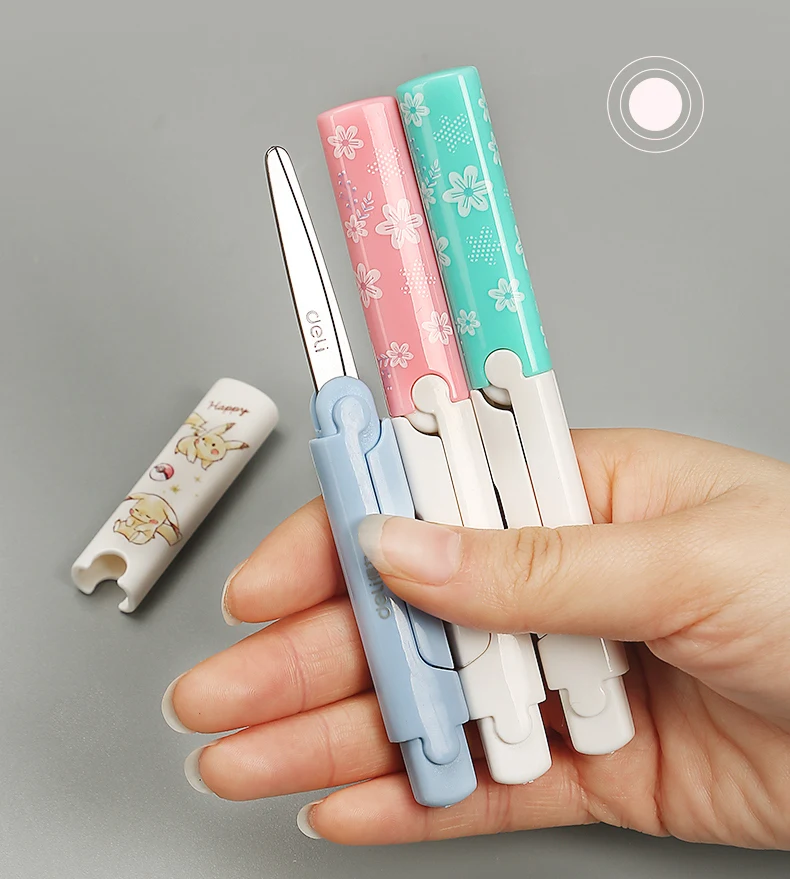 Japanese stationery portable pen-shaped scissors paper-cutting