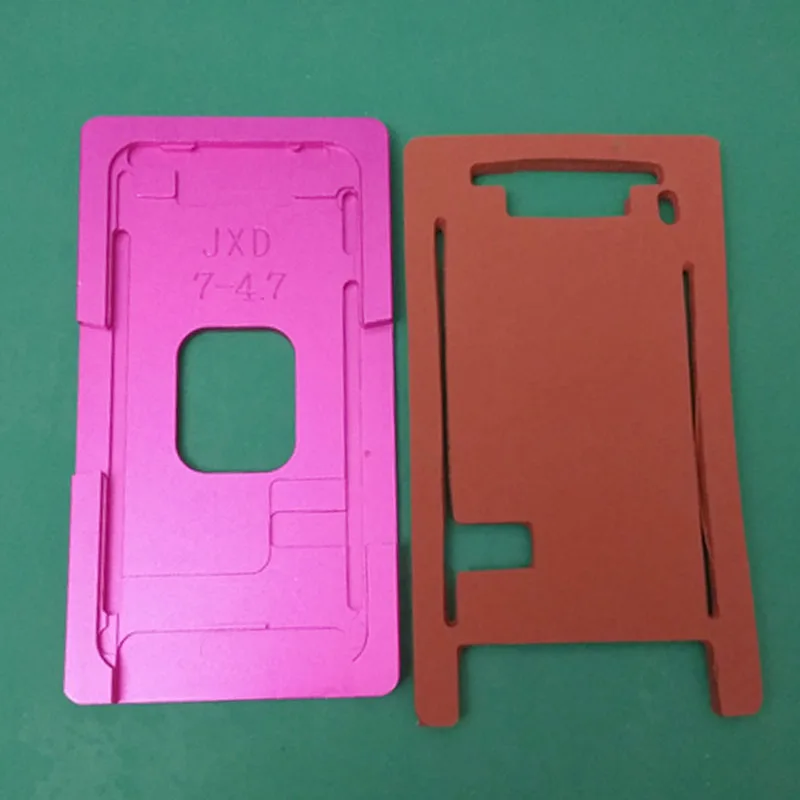 Алюминиевые формы для iPhone 5/6/6 S/7/8/8 plus ламинаторы металла на переднее стекло с рамкой местоположение для ОСА пользователя