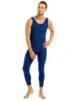 Iiniim – justaucorps de couleur unie pour homme, vêtement de danse moulant, serré à la peau, costume de danse de ballerine ► Photo 3/6