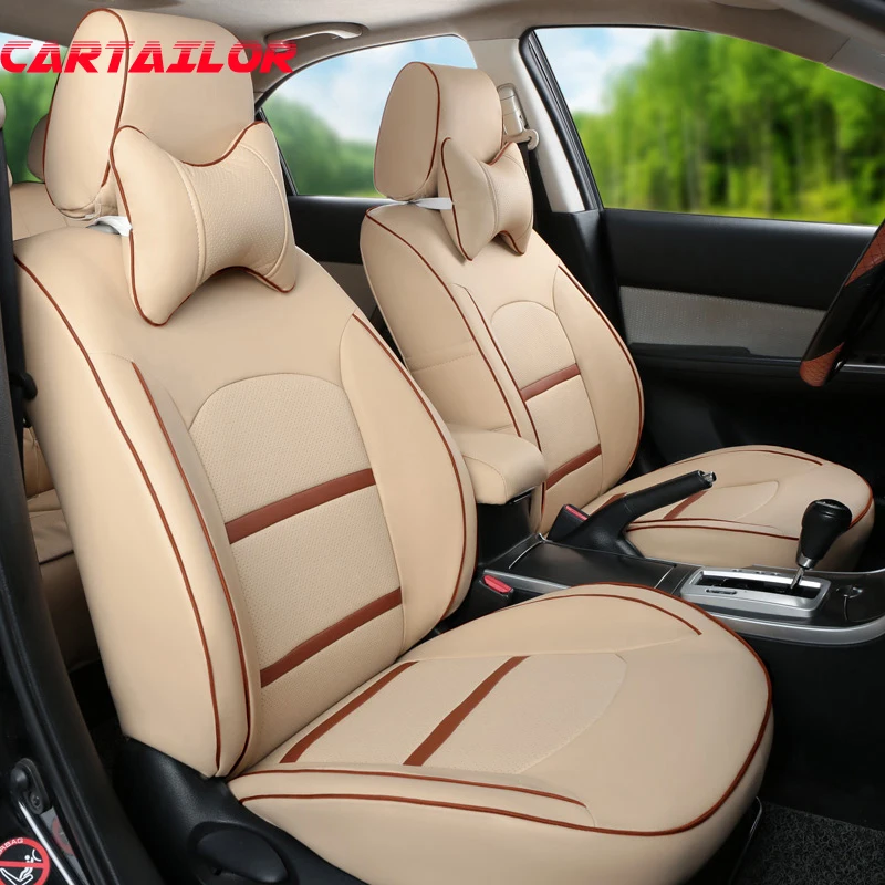Чехол для автомобильного сиденья CARTAILOR искусственная кожа стильный на заказ