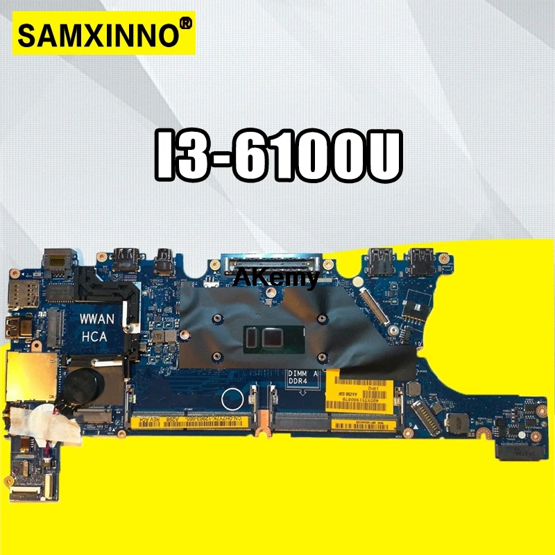 Voor Dell Latitude E7270 LA-C451P CN-0YKJ5K 0YKJ5K YKJ5K Laptop Moederbord Met I3-6100U Cpu 100% Getest Voor Dell Latitude E7270 LA-C451P CN-0YKJ5K 0YKJ5K YKJ5K Laptop Moederbord Met I3-6100U Cpu 100% Getest
