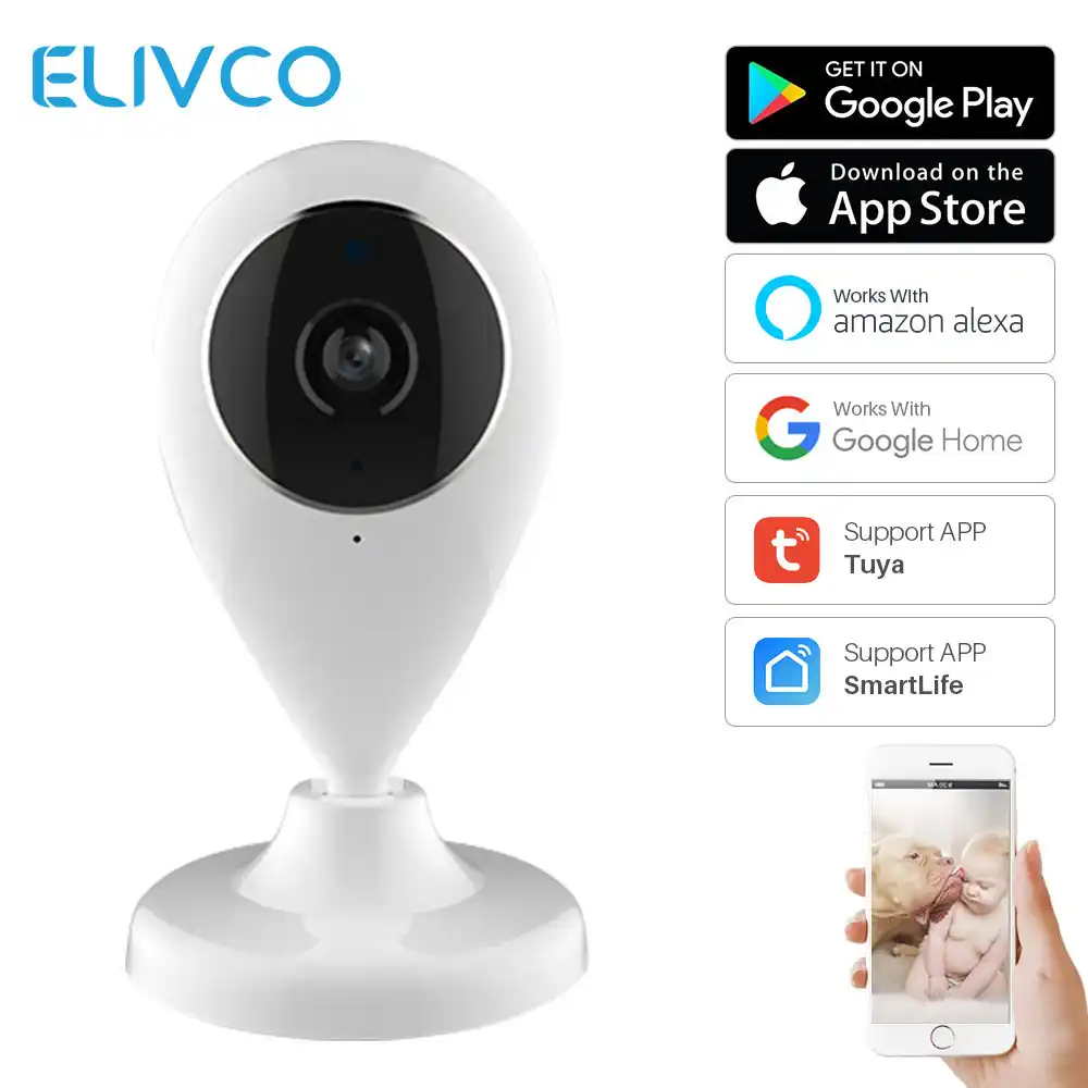 smart security camera works with google home