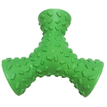 

Dog Toy Non Toxic Chew Bite Home Fillable Treat Dispensing Puppy Funny Pet Supplies Training Interactive Rubber Teeth Cleaning