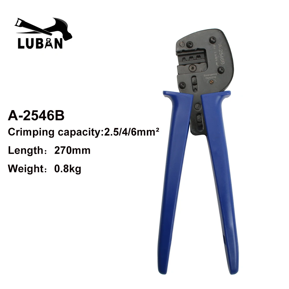 2.5-6mm2 A-2546B MC4 crimping tool crimping plier  multi tool tools hands Solar Photoroltaic Connector MC4 Crimping Tool
