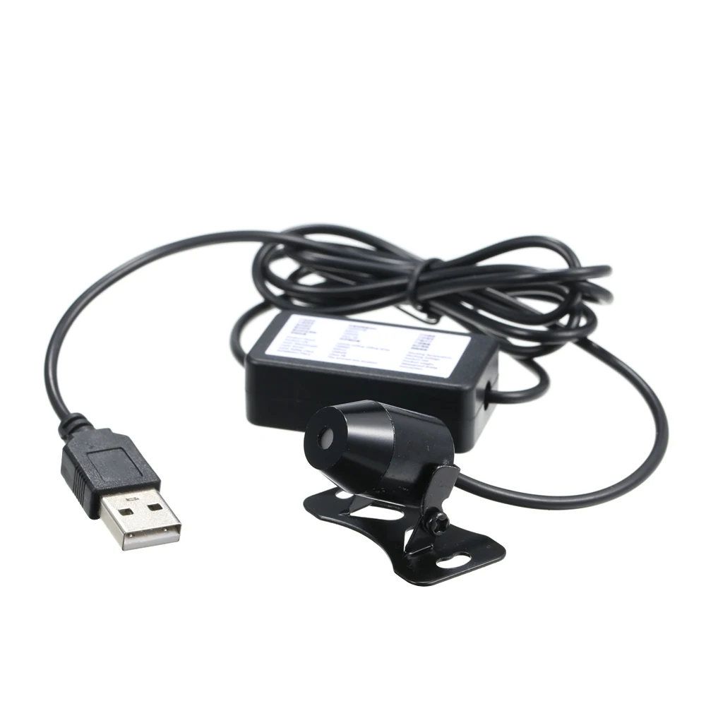 Универсальный USB разъем мини-светодиод машины крыша звезда ночные светильники проектор свет Интерьер атмосферу лампа автомобиль Стайлинг