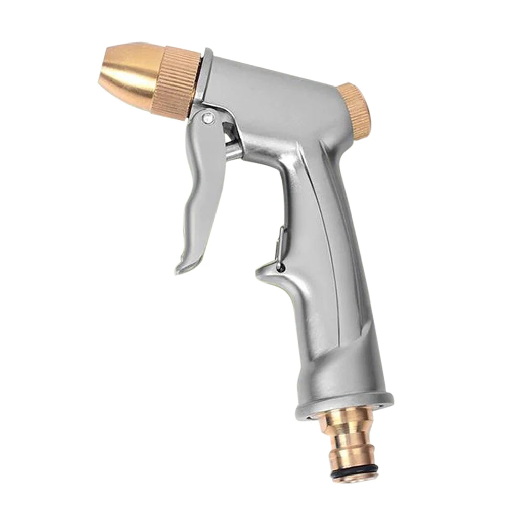 Aluminium Water  Garden Lawn Spray Pipe Pressure Nozzle Hose Adapter