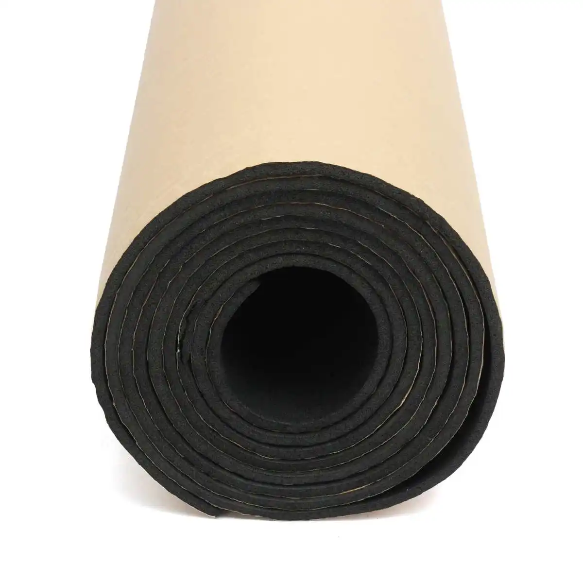 200x100cm 5mm Car Sound Hot Deadener Mat Noise Proof Bonnet Insulation Deadening Hood Engine Firewall Heat Foam Cotton Sticker