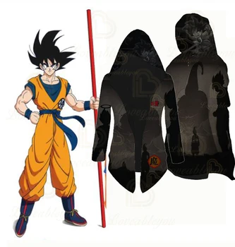 

Dragon Ball Master Roshi Costumes Akatsuki Uchiha Itachi Cloak Cosplay Kids Adult Unisex Trench Coat for Medieval Clothing