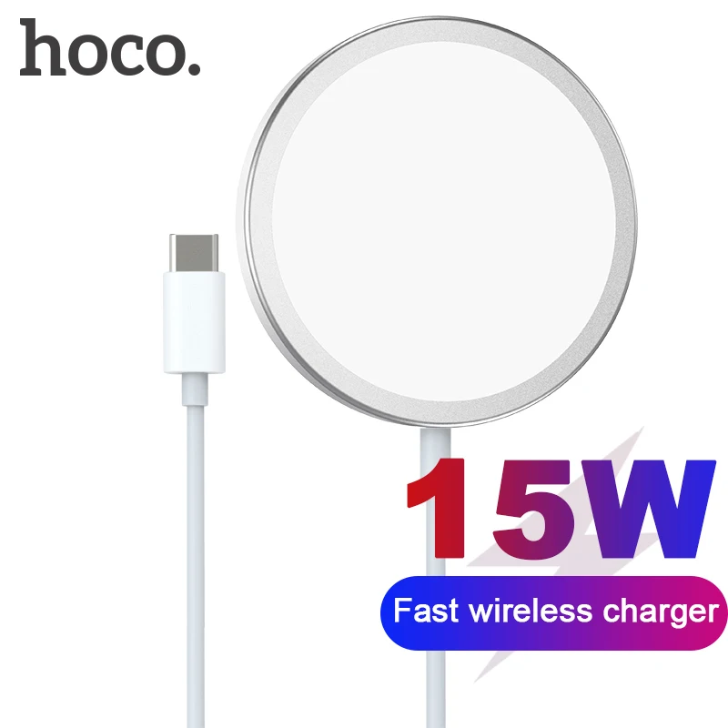 Беспроводное зарядное устройство HOCO QI 15 Вт для iPhone 12 mini 11 Pro Max Xs Xr X 8 Xiaomi | Мобильные