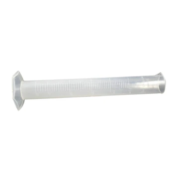 

HFES 250mL Clear White Plastic Liquid Measurement Graduated Cylinder for Lab Set
