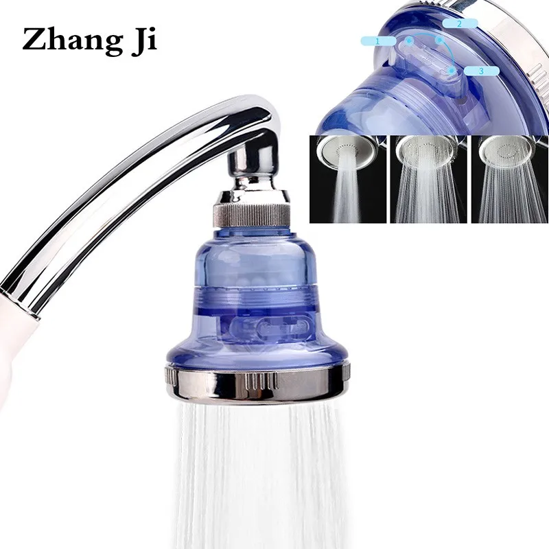 

68 Holes Round Big Rian Shower Head Water Saving With Chrome ABS Handhold High Pressure Shower Head