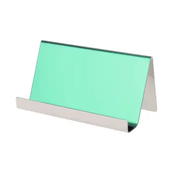 

Stainless Steel Business Name Card Holder Display Stand Rack Table Organizers