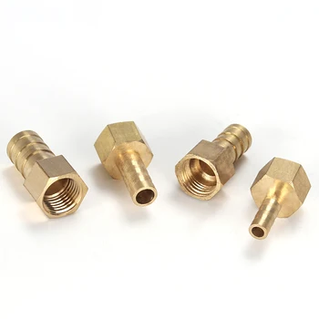 

Brass Hose Fitting 6/8/10/12/14/16/19mm Barb Tail 1/8" 1/4" 3/8" 1/2" 3/4" 1" BSP Female Thread Copper Coupler Adapter Connector