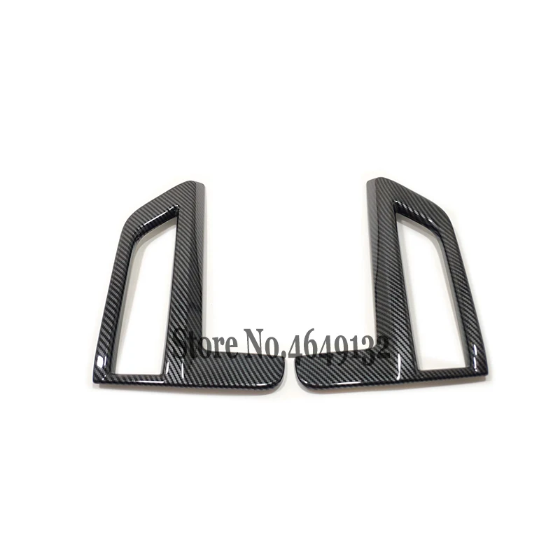 Front and Rear/Back Fog Light Lamp Cover Trim For Nissan X-Trail X Trail T32 Rogue 2017 18 19 2020 Exterior Accessories 2pcs