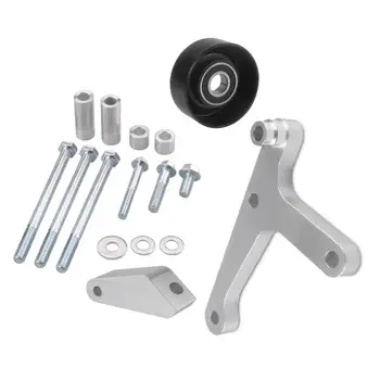 

LS1 Camaro Alternator Bracket Excellent Durable Aluminium Strict Process Low Mount F Body Alternator Bracket with Rear Brace