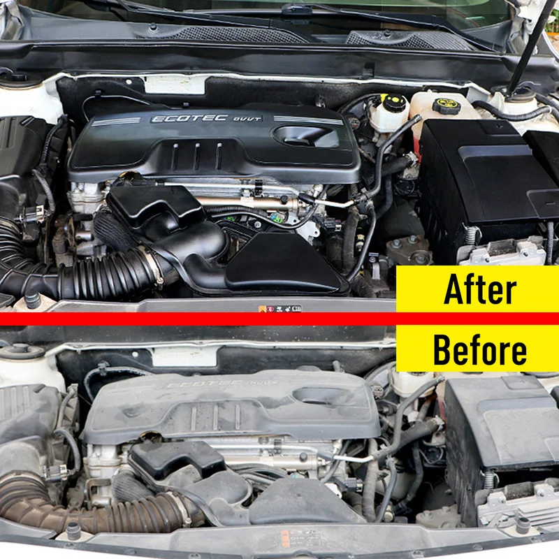 

50ML Engine Compartment Cleaner Remove Heavy Oil Auto Cleaning Engine Warehouse Clean Paint Care Protective Foil Car Accessories