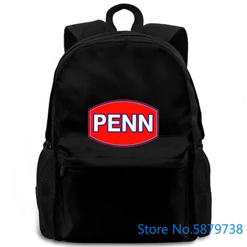 

New PENN Fishinger Logo Black To Style women men backpack laptop travel school adult student