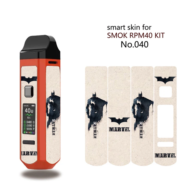 Новое поступление модная красивая ультратонкая наклейка из ПВХ для RPM40 Pod Kit Vape