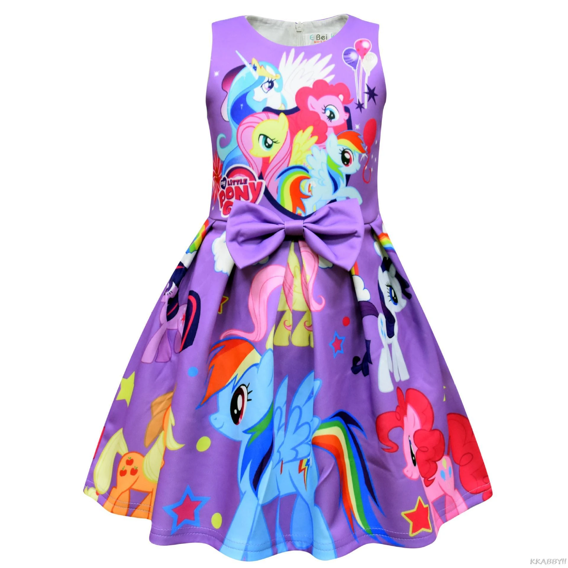 Vestidos de princesa my Little Pony para niñas, fiesta de cumpleaños de  Halloween, Vestidos de dibujos animados para bebés, ropa de verano|Vestidos|  - AliExpress
