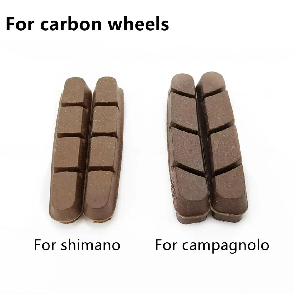 cork brake pads for carbon rims
