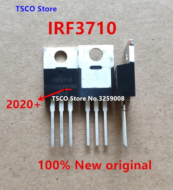 2020 + IRF3710 IRF3710PBF 100% новый импортный оригинальный 57A/100V 10/50 шт. | Обустройство дома