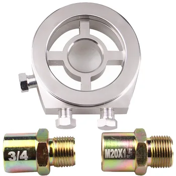 

For peugeot 106 M20 1.5 and 3/4-16 Oil Filter Cooler Sandwich Plate Adapter Car meter Modified oil temp gauge oil press gauge