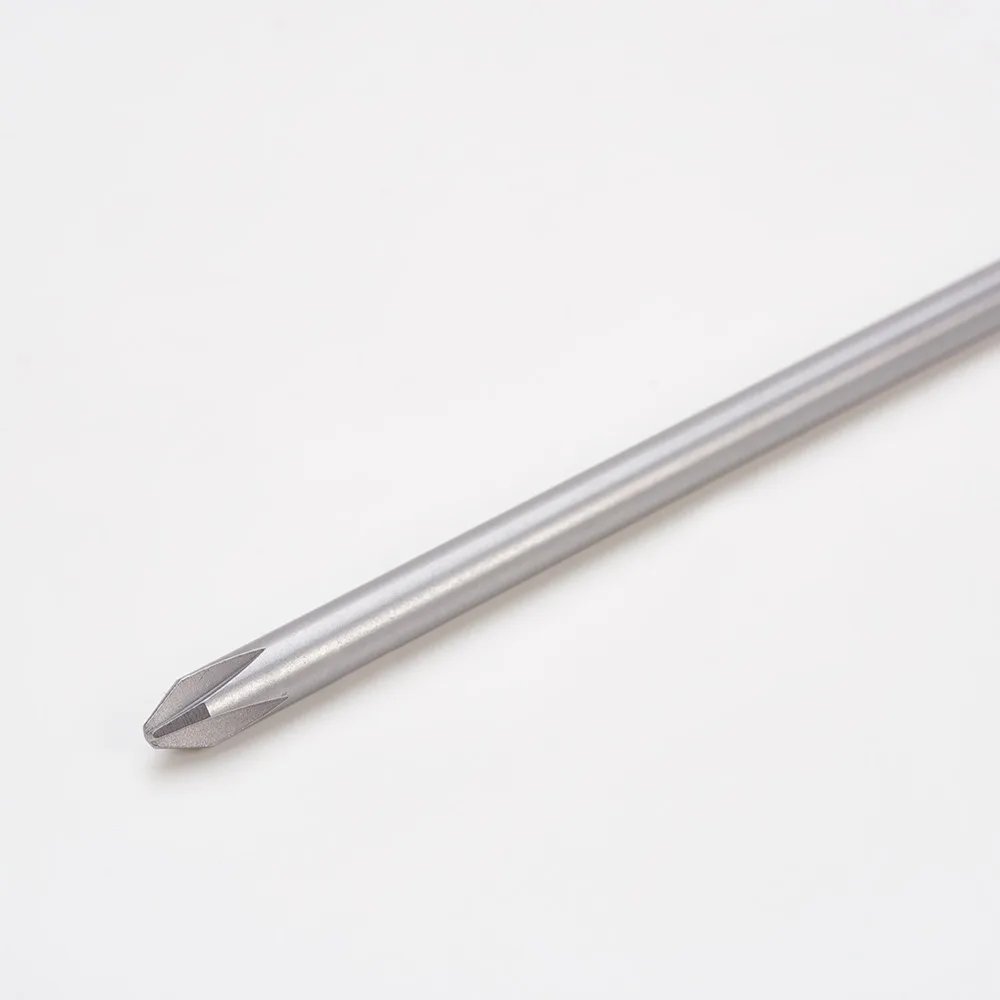 10 шт. отвертка Philips Bits 1.6PH00 2PH0 3PH1 4PH1 4PH2 S2 скрещенная головка 80 мм длина 4 мм Диаметр Круглый хвостовик магнитные Биты