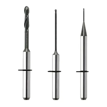 

VHF 4axis K2-K4 Milling Bur with DLC Coat 35mm Total Length Milling About 120units Zirconia Crown