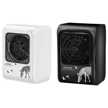 

500 K Mini Fan Heater Portable Electric Heater Desktop Handy Heating Wall Stove Radiator Warmer Machine For Home Office Dropship