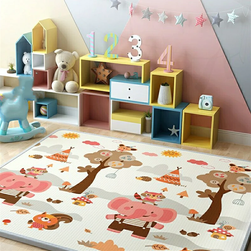 Baby Play Mat 2 thickness options Toys for Children Rug Playmat Developing Mat Baby Room Crawling Pad Folding Mat Baby Carpet