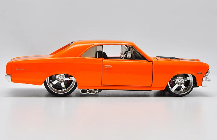 1/24 игрушка для мальчика литая модель автомобиля коллекционный автомобиль подарок для детей 1:24 мышечные статические автомобили Chevrolet-Corvette-1966 SS396