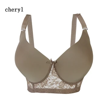 

Plus Size Women Bras For Women Full Coverage D Cup Lace Bra Brassiere Femme Soutien Gorge Sexy Lingerie Push Up Underwear Bralet