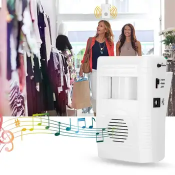 

Door Welcome Sensor Human Body Induction Infrared Sensor Alarm Door Entry Welcome Greeting Doorbell Motion Detector