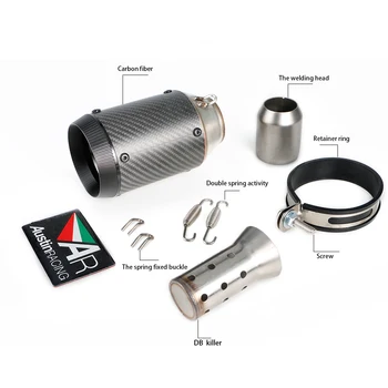 

For Kawasaki Z1000 Z1000SX Z900 Z800 Z250 Z300 Z400 Exhaust Austin racing Escape dB Killer Muffler Pipe Motorcycle Accessories