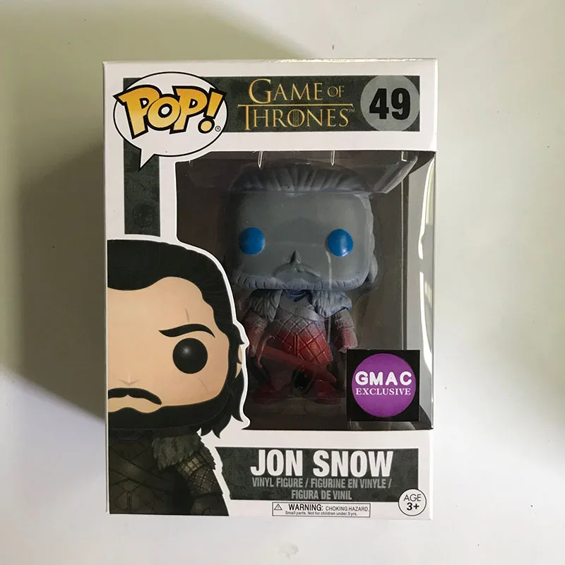 

figures toys Game Of Thrones Grey Wind 53 # 49#Tormund Jon Snow action Figure Collectible Model movie kids figura