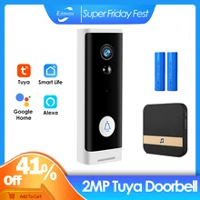 

Tuya Google Door Camera WiFi Video Security Alexa Support Wireless Smartlife Smart Home 1080P HD Doorbell Outdoor Night Vision