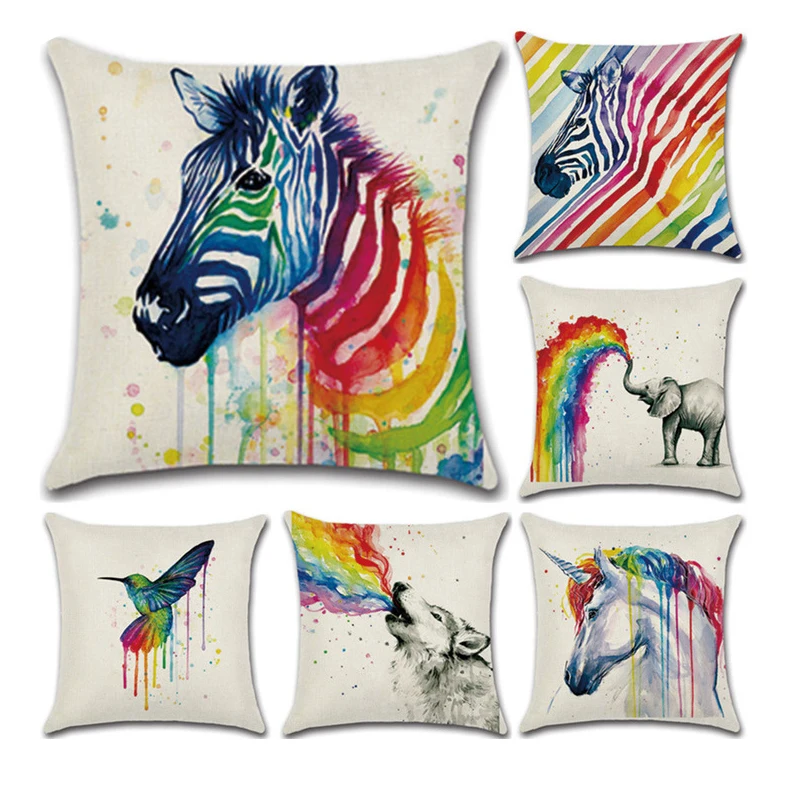 1 шт. квадратные декоративные наволочки для подушки набор из хлопка и льна чехол