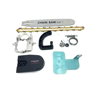 

11.5inch Electric Chainsaw Bracket Adjustable Angle Grinder Into Chain Saw Tool 449C