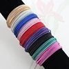 New Fashion Jewelry Women's Gift Carbon Steel Material Diameter 1.7mm Spring Screw Head Can Open Elastic Color Spring Bracelet 1