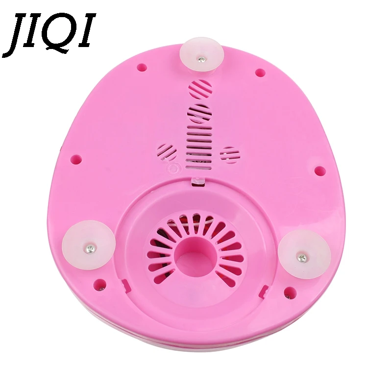 JIQI 110 В/220 В мини-электрическая машина для изготовления сладких хлопковых конфет DIY, портативная машина для изготовления конфет из зефира, феи, нити, закрученная сахарная машина, штепсельная вилка европейского и американского стандарта
