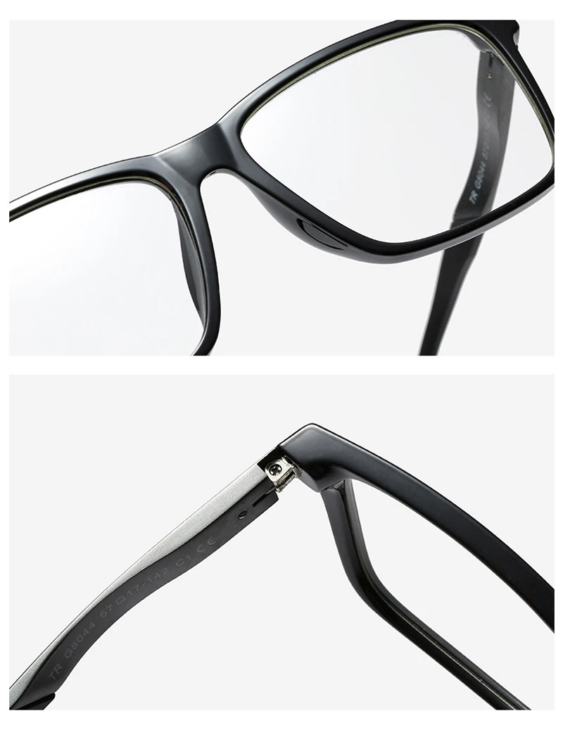 Peekaboo, прозрачные линзы, прямоугольные очки tr90, мужские аксессуары, коричневые, ультралегкие, мужские очки, оправа, оптические, черные, синие