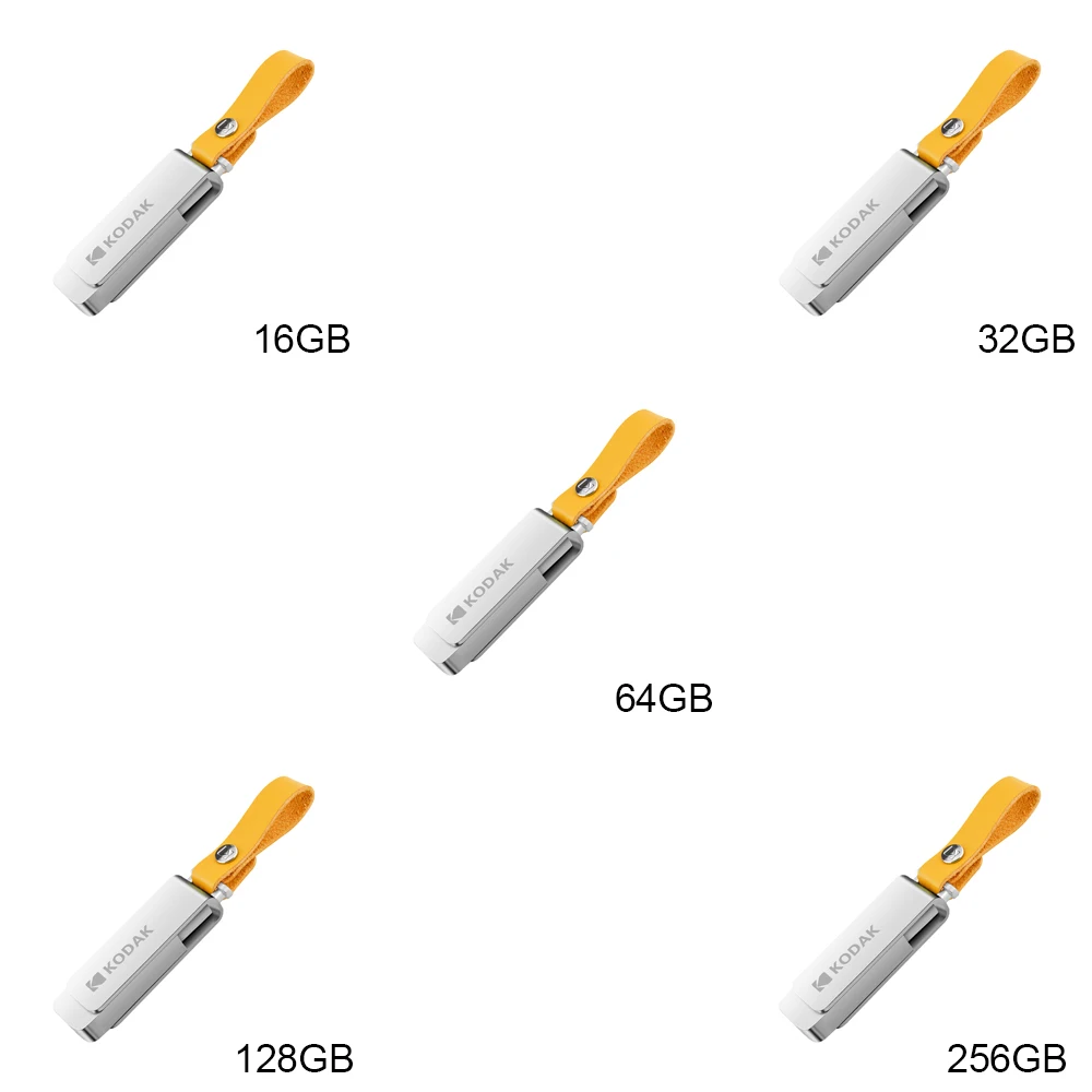 Kodak K133 флеш-накопитель USB 3,0 металлический USB флеш-накопитель 16 ГБ 32 ГБ карта памяти USB 3,0 64 Гб 128 ГБ U диск 256 ГБ Флешка USB флешка