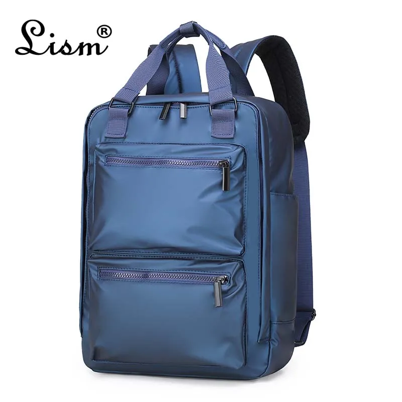 

Backpack men's large-capacity multi-pocket backpack 2019 brand luxury high quality new waterproof Oxford cloth travel bag charm
