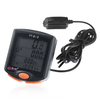 

Bicycle Speedometer Display Meter Digital Computer Waterproof Stopwatch Bicycle Odometer Cycling Bike Computer Accessories